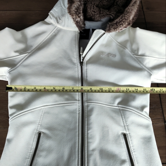 Marmot Jacket - Faux Fur Lined Hood - XS - Picture 7 of 9